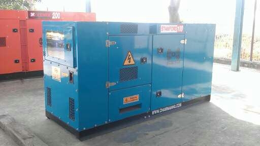 เครื่องกำเนิดไฟฟ้า ขนาด 100 kVA. (80kw.) Soundproof USED