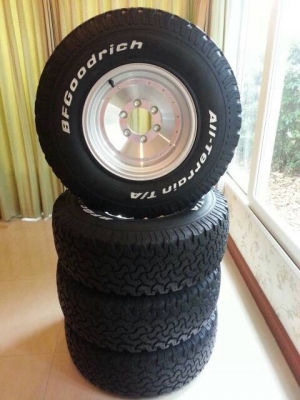 ขายล้อ 15 offroad พร้อมยาง bf all 31 ขายล้อ 15 offroad พร้อมยาง bf all 31