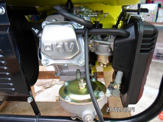 เครื่องปั่นไฟ 2 ระบบ ใช้ได้ทั้งแก๊สLPG และน้ำมันเบนซิล