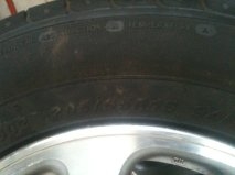 ขายแม๊กครบชุด ติดรถTOYOTA CAMRY ขอบ 15" 5รู 110 พร้อมยาง 205/65R 15