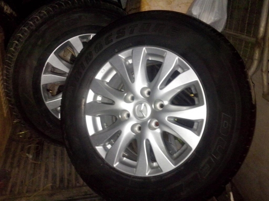 นาทีทองครับเเม๊กมาสด้า 17 ตัวใหม่ล่าสุดพร้อมยาง 2010 ขาย 4,900 บาท 4 วง ราคานี้