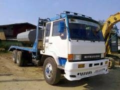 ขายรถเทนเลอร์บรรทุกแบคโฮ 10 ล้อ 2 เพลา MITSUBISHI FN527 ช่วงล้างใหญ่ รถสวย รีบจองด่วน