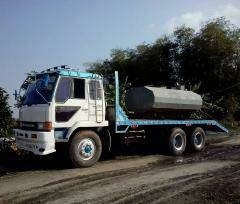 ขายรถเทนเลอร์บรรทุกแบคโฮ 10 ล้อ 2 เพลา MITSUBISHI FN527 ช่วงล้างใหญ่ รถสวย รีบจองด่วน