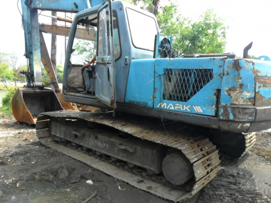 Kobelco SK200 Mark 3 ไฟฟ้าตัด ช่วงล่างปานกลางขึ้น แอร์มี พร้อมใช้