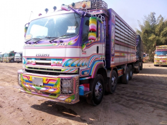 ขายรถพ่วง 24 ล้อ 2 เพลา แม่-ลูก กระบะเนียมคอกเกษตรดั้ม ISUZ U 360 ปี.53 รถสวย ราคาต่อรอง