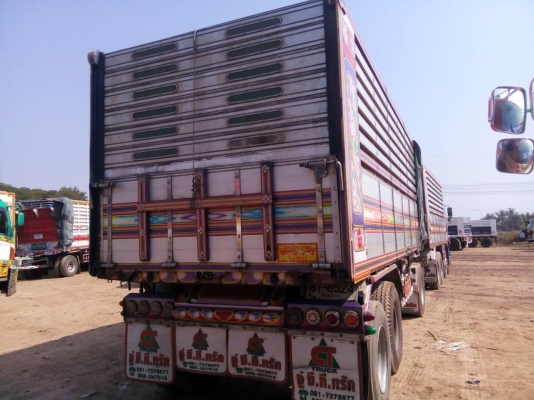 ขายรถพ่วง 24 ล้อ 2 เพลา แม่-ลูก กระบะเนียมคอกเกษตรดั้ม ISUZ U 360 ปี.53 รถสวย ราคาต่อรอง