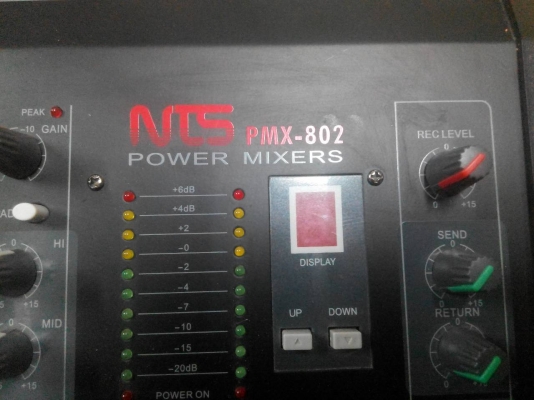 ขายมิกnts pmx-802 มือสองสภาพเทพเหมือนใหม่8ช่องเอฟเฟกในตัว