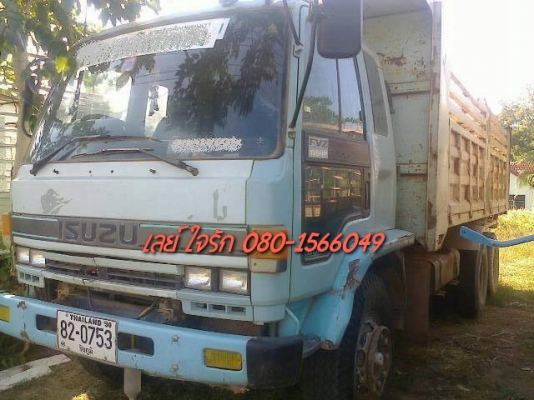 ***ขายแล้วครับขอบคุณ Truck2hand ขาย10ล้อ2เพล่ดั๊ม ISUZU ROCKY FVZ 195 6HE1 เครื่องเดิมเกียร์เดิม แน่นดีแรง ช่วงล่างเดิมคัสซีดีไม่ปะไม่ดาม กระบะดั้มเหล็กสภาพดี พื้นดีข้างดี หัวนอก หัวเก๋งดีไม่ผุภายในดีคอนโซลครบ พ.พาวเวอร์ เบรคทริฟฟี่ ครบ ยางดี8เส้นพอใช้2เส