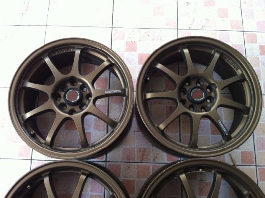 ขายล้อลายซิ่งๆ 16x7" 4H 100/114.3 สีทอง VOLK หล่อๆ
