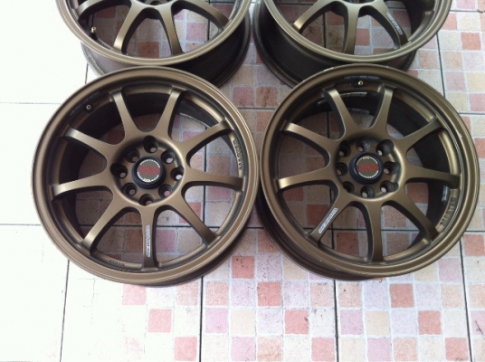 ขายล้อลายซิ่งๆ 16x7" 4H 100/114.3 สีทอง VOLK หล่อๆ