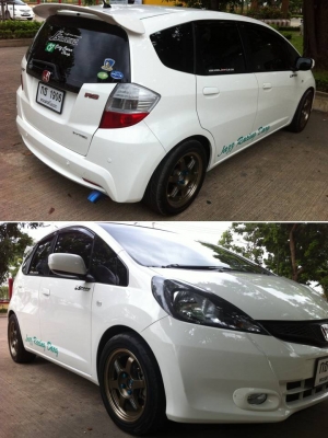 ด่วน!!!! กันชนหน้าหลัง Jazz S/MC สีขาวสภาพ 98\% ใส่ได้เลย