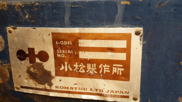 ขายด่วนแบ็คโฮ PC120รุ่น5สภาพเดิมๆเอกสารใบอินวอยน์ รถสภาพเดิมๆจองโทร0801515451