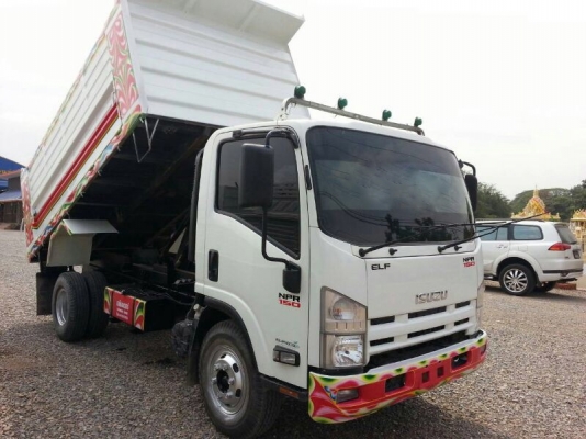 รถอีซูซุ 6 ล้อดั้ม NPR 150 แรงม้า. ปี 52  ( รถวิ่ง 6x,xxx กม. )   สนใจติดต่อ  081 - 6079515
