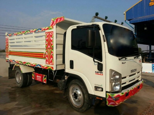 รถอีซูซุ 6 ล้อดั้ม NPR 150 แรงม้า. ปี 52  ( รถวิ่ง 6x,xxx กม. )   สนใจติดต่อ  081 - 6079515