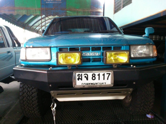 #ISUZU MU เครื่องดีเซล เทอร์โบ3000 cc4jx โช๊ค HOTBITS ยาง 32เกียร์ออโต้