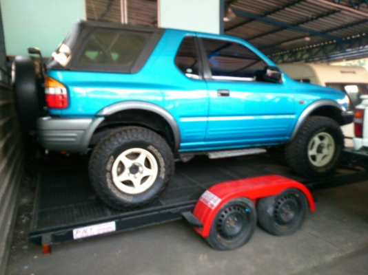 #ISUZU MU เครื่องดีเซล เทอร์โบ3000 cc4jx โช๊ค HOTBITS ยาง 32เกียร์ออโต้