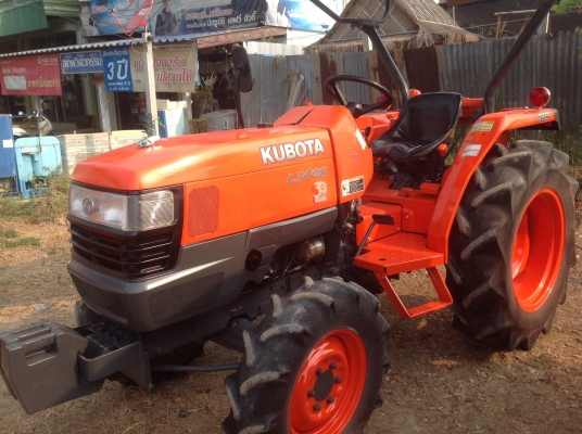 ปัญญาแทรคเตอร์มาแล้ว...จัดมาให้ครับ คูโบต้า L3408 พร้อมโรตาลี่ตราช้าง