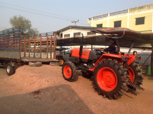 ปัญญาแทรคเตอร์มาแล้ว...จัดมาให้คับ คูโบต้า L4508 DI ตัวเปล่าจัดส่งอ.สนามชัยเขต จ. ฉะเชิงเทรา