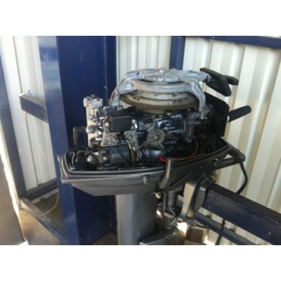 ขายเครื่องยนต์เรือ Yamaha 30CV มือสองจากญี่ปุ่น