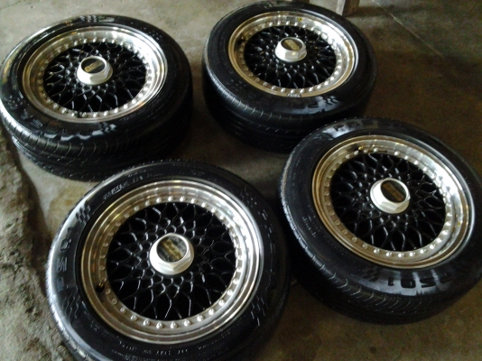 ล้อ  BBS ขอบ 15" 4รู100 4รู114