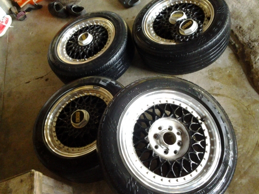 ล้อ BBS ขอบ 15" 4รู100 4รู114 ล้อ BBS ขอบ 15" 4รู100 4รู114