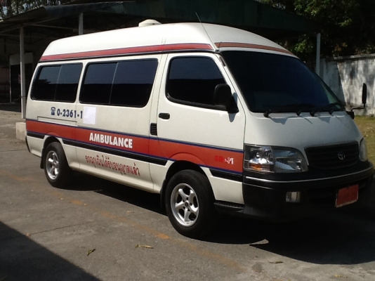 รถตู้พยาบาลสภาพเยี่ยม รถตู้พยาบาลสภาพเยี่ยม
