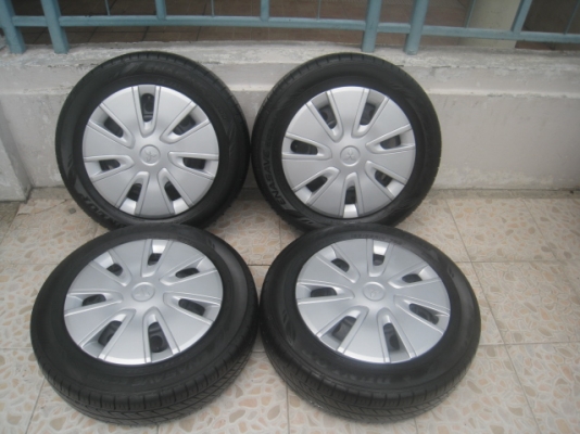 ขายกะทะล้อ mitsu mirage ขอบ14 4รู100 +ยายางผลิตสัปดาห์ที่ 44 ปี12  สนใจติดต่อเล็กคลองสามครับ (081-3747940) ง