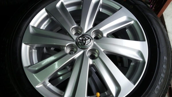 ล้อแม็กซ์ Toyota Yaris / Vios 2014 ใหม่ป้ายแดง ออกจากศูนย์ถอดทันที