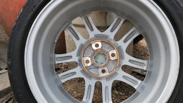 ล้อแม็กซ์มาสด้า2 ขอบ16 ถอดป้ายแดง