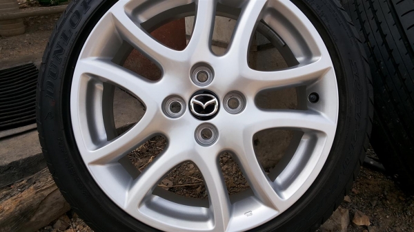 ล้อแม็กซ์มาสด้า2 ขอบ16 ถอดป้ายแดง