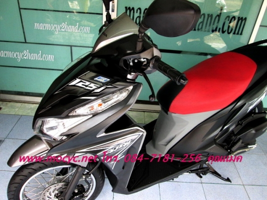 CLICK 125 i รุ่น combibrake สีดำด้าน รถเดือน ก.ค.ปี 56 ฟรีค่าโอน ของแถม 5 รายการ 39900