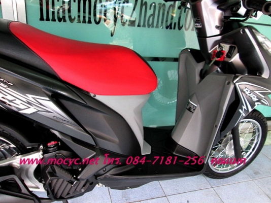CLICK 125 i รุ่น combibrake สีดำด้าน รถเดือน ก.ค.ปี 56 ฟรีค่าโอน ของแถม 5 รายการ 39900