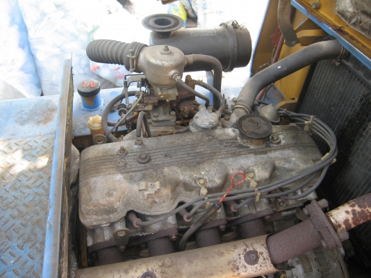 ขายรถฟอร์คลิฟต์มิตซูบิชิ 2.5 ตันเก่านอกเครื่องเบนซินติดแก๊ซแล้วใช้ประหยัดดีครับ