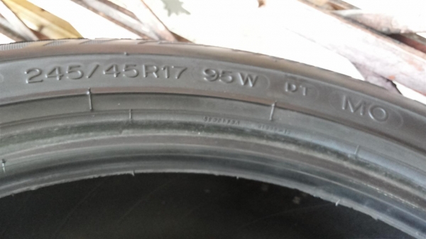 Michelin pilot  245 45 17  ถูกๆ