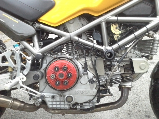 DUCATI M900ie ปี03 สรรพสามิตรแท้ ของเเต่งเยอะ กุญแจ3ดอก