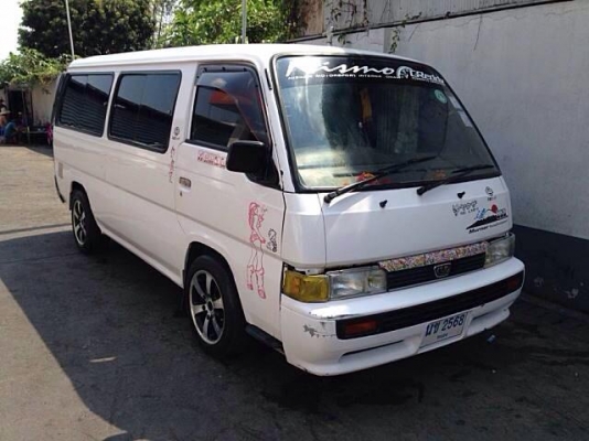 ต้ำพระราม2 ขาย รถตู้ nissan urvan ปี87 เอกสารพร้อมโอน ภาษีขาด1ปี (รับแลกรถบิ๊กไบค์)