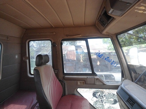 ขายรถสิบล้อ Mitsubishi 2 เพลาดั้ม มีสโลว์กลาง หัวบางเดิม กระบะตีสวย