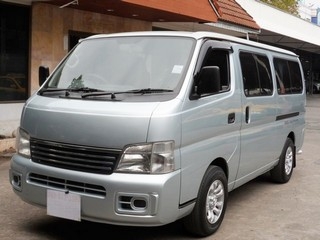 NISSAN URVAN GX 3.0 MT ปี 03 รถบ้านแท้ ใช้งานน้อย ดาวน์ 8,000 T.086-527-9533