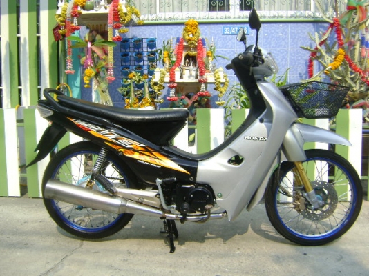 HONDA WAVE100 รถปี48 แต่งภายนอกเครื่องเดิมๆ