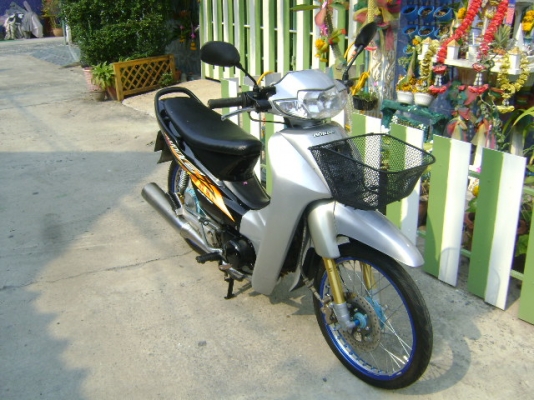 HONDA WAVE100 รถปี48 แต่งภายนอกเครื่องเดิมๆ