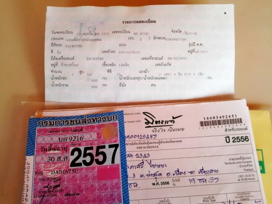 ขาย กระบะ DAIHUTSU สีส้ม-ขาว แต่งแนว ๆ สไตล์บ้านไร่ บ้านฟาร์ม ทะเบียนครบ..!!