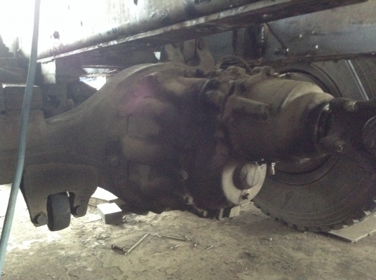แท่นfuso 2เพลา เบรคใหญ่