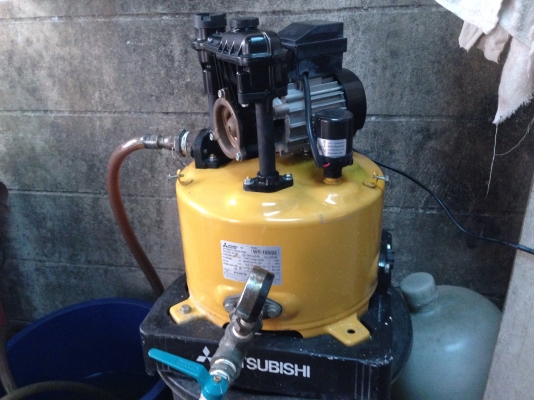 ขายปั้มน้ำอัตโนมัติ mitsubishi 150 W สภาพสวย พร้อมใช้งาน รับประกันคุณภาพ ดูประวัติการขายผมได้ครับ