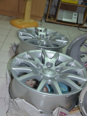 ขายล้อแม็ก pajero sport 17"