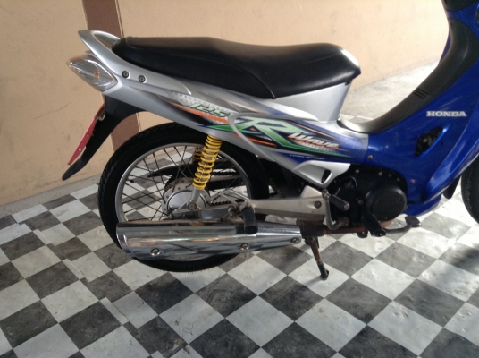 ขาย!!!เวฟ125R กุญแจใหญ่ ปี49 รถเครื่องดีคับ มีเล่มทะเบียนครบ