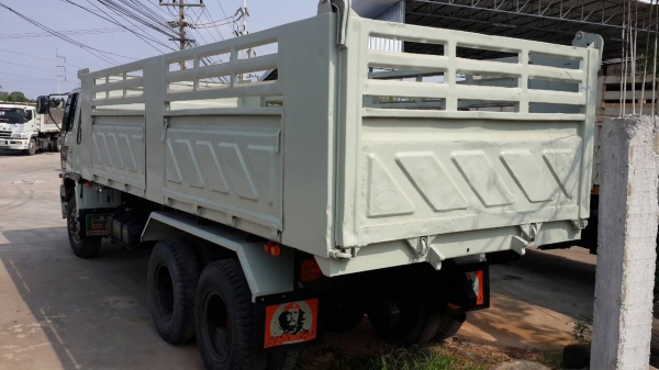 ขายด่วนHINOFM3MNLD240 แรงสองเพลาดั้มสภาพสวยสุดๆรีบจองโทร0801515451