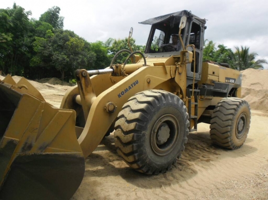 Komatsu WA450 เครื่องปั้มแรงดีไม่มีโหลด พร้อมทำงาน