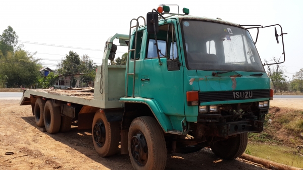 ขายด่วน IsuzuRocky210 เทรนเลอร์สองเพลา12ล้อหางปลาขึ้น200ลงเล่มทะเบียนท้ายลาดแล้ว12ล้อลงเล่มแล้วจองโทร0801515451