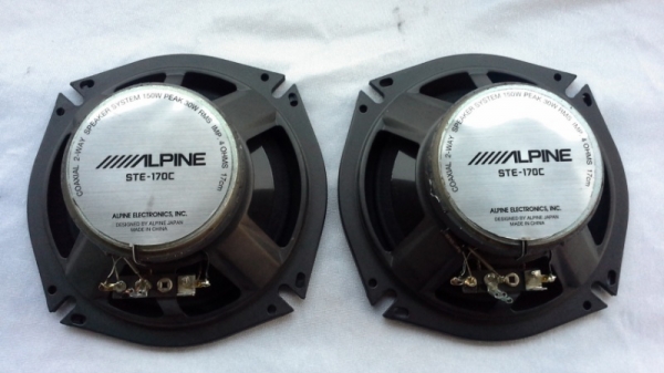 Alpine 6.5" STE-170C 150W แกนร่วมสอทาง