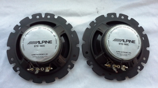 Alpine 6" STE-160C 150W แกนร่วมสองทาง